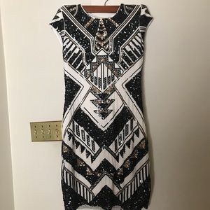 Fully sequin express dress